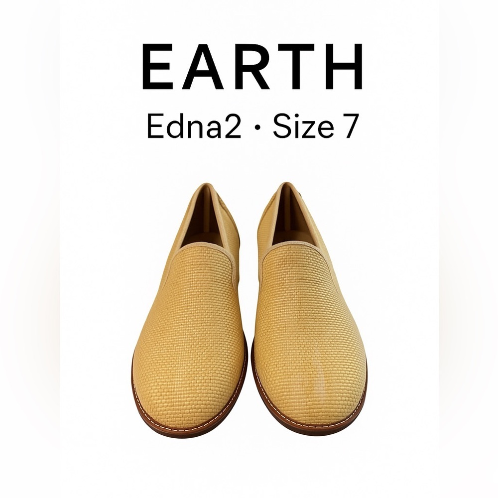 Earth Edna2 Light Natural Loafers · Size 7
